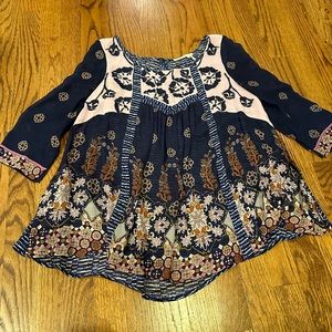 Floreat Anthropologie blouse